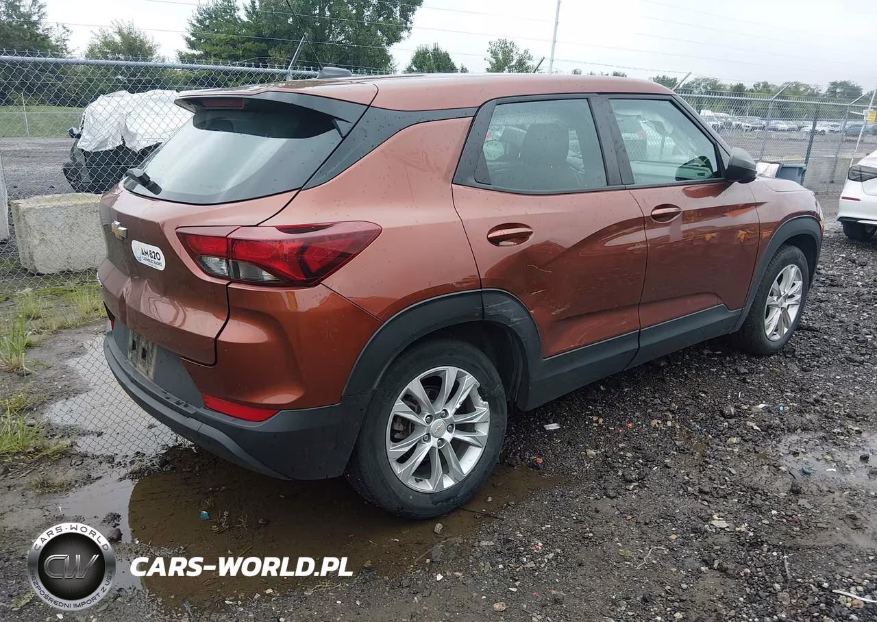 2021 Chevrolet Trailblazer Fwd Ls VIN:KL79MMS24MB115581 - 4