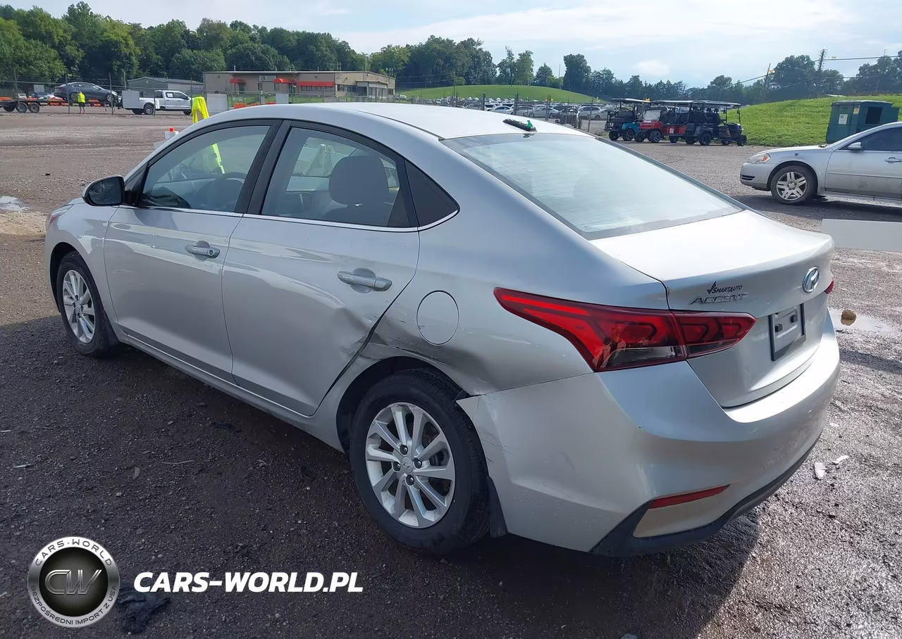 2020 Hyundai Accent Sel VIN:3KPC24A6XLE093476 - 3