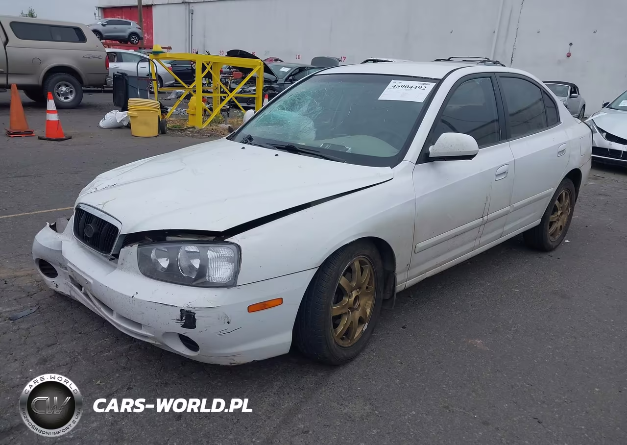 2003 Hyundai Elantra Gls-Gt VIN:KMHDN45D13U663334 - 2