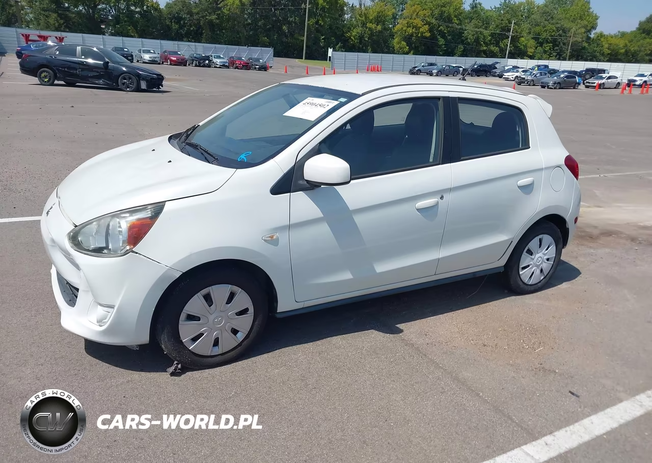 2015 Mitsubishi Mirage De VIN:ML32A3HJ7FH047141 - 2