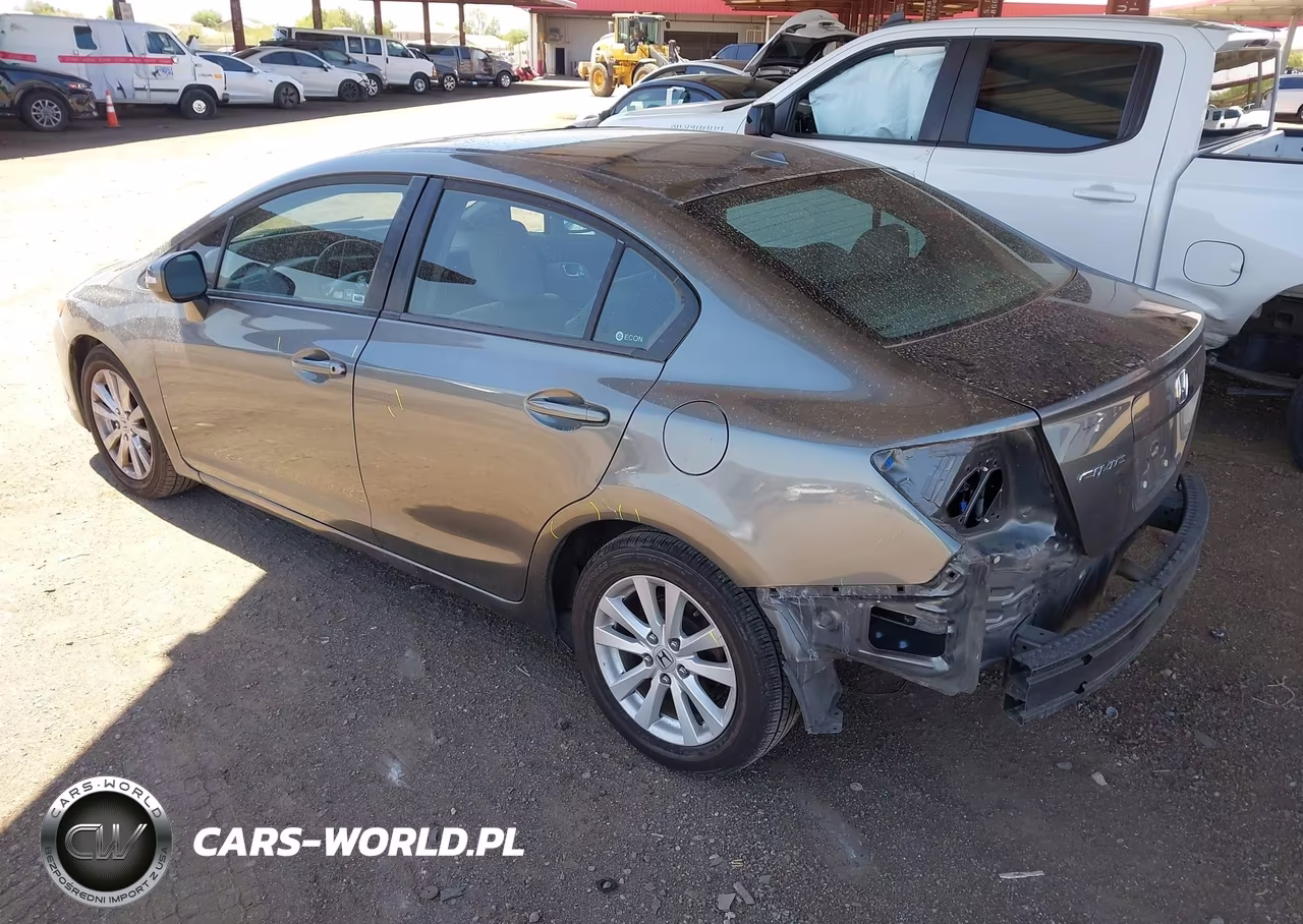 2012 Honda Civic Ex-L VIN:19XFB2F90CE358510 - 3