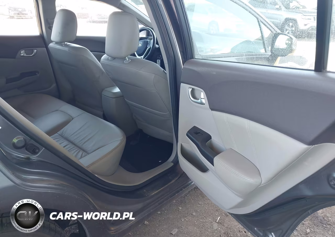 2012 Honda Civic Ex-L VIN:19XFB2F90CE358510 - 8