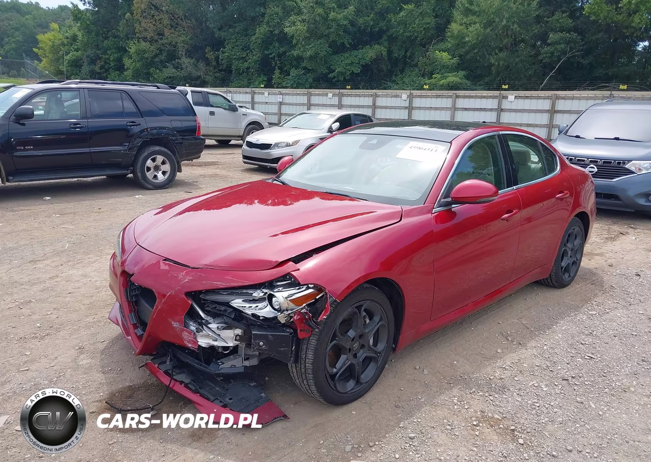 2018 Alfa Romeo Giulia Ti Lusso Awd VIN:ZARFAEEN9J7579951 - 2