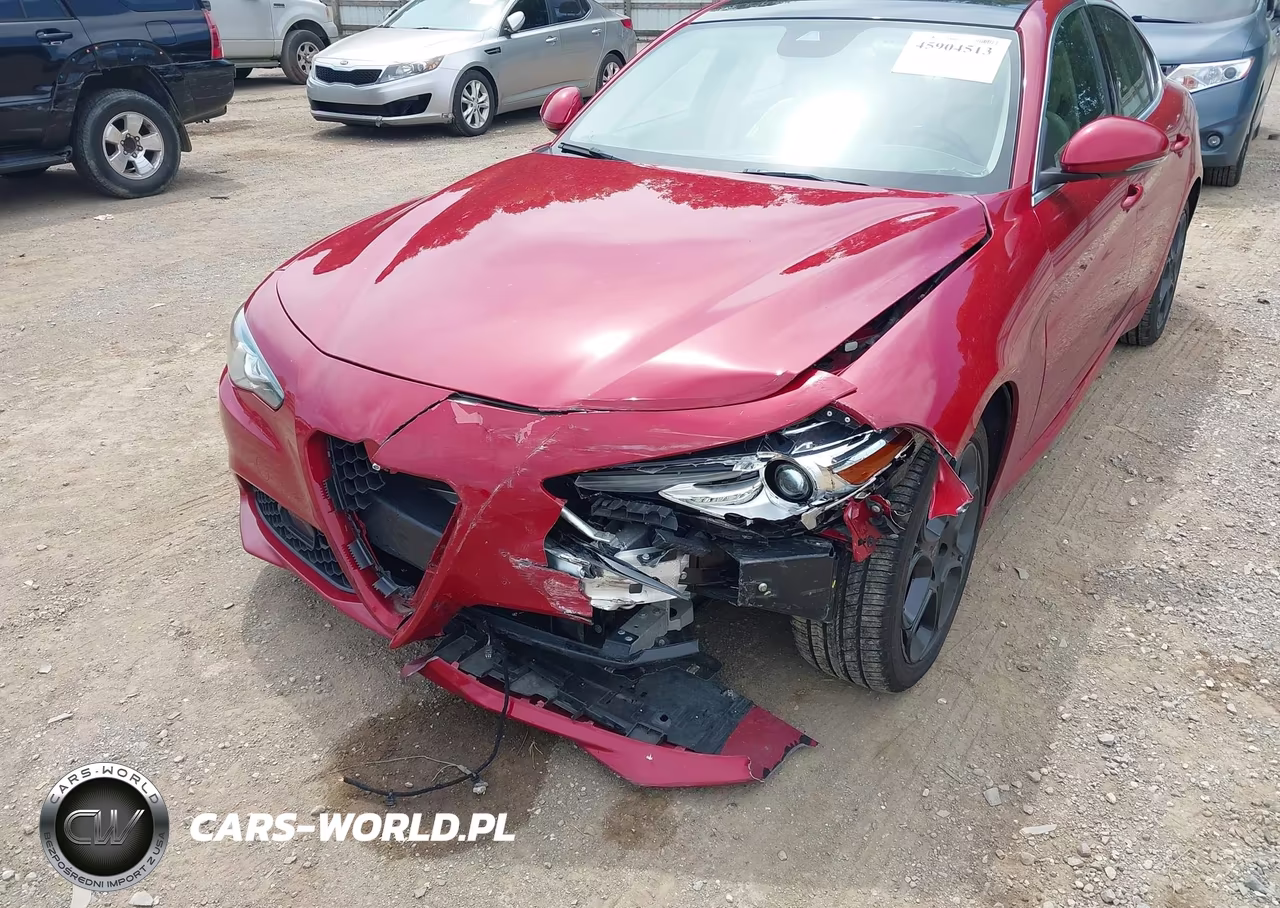2018 Alfa Romeo Giulia Ti Lusso Awd VIN:ZARFAEEN9J7579951 - 6