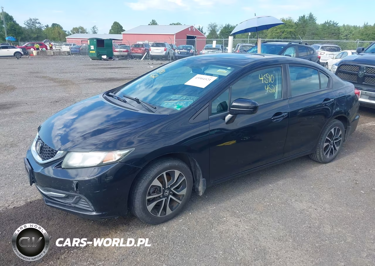 2014 Honda Civic Ex VIN:19XFB2F83EE250263 - 2