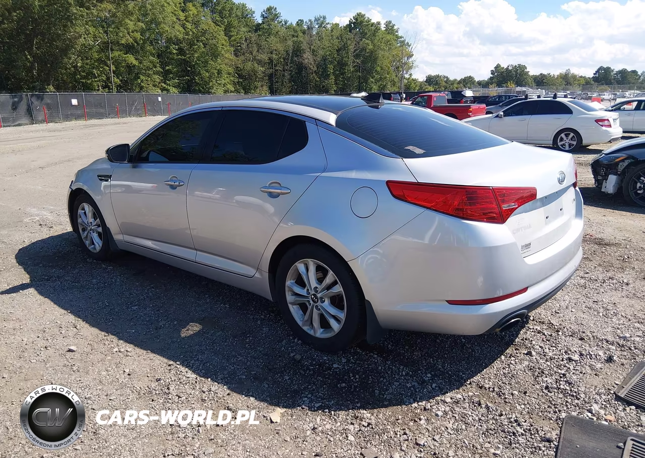 2011 Kia Optima Ex VIN:KNAGN4A70B5096587 - 3