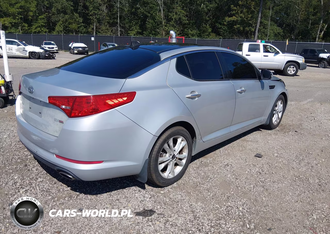 2011 Kia Optima Ex VIN:KNAGN4A70B5096587 - 4