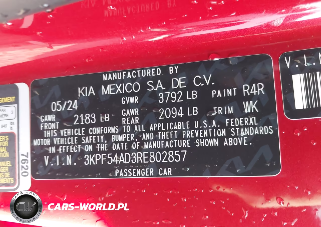 2024 Kia Forte Gt-Line VIN:3KPF54AD3RE802857 - 9