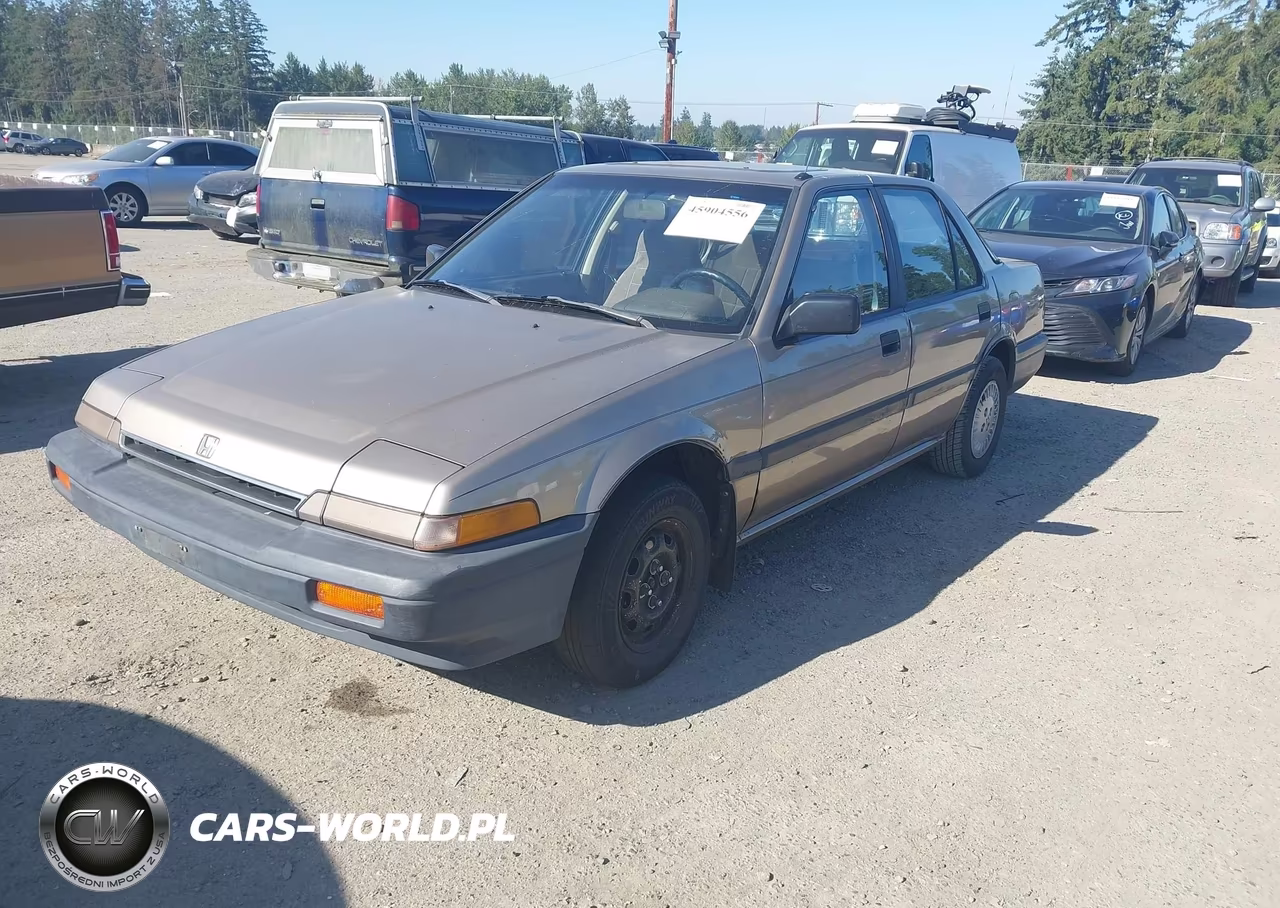 1987 Honda Accord Dx VIN:JHMCA5523HC024478 - 2