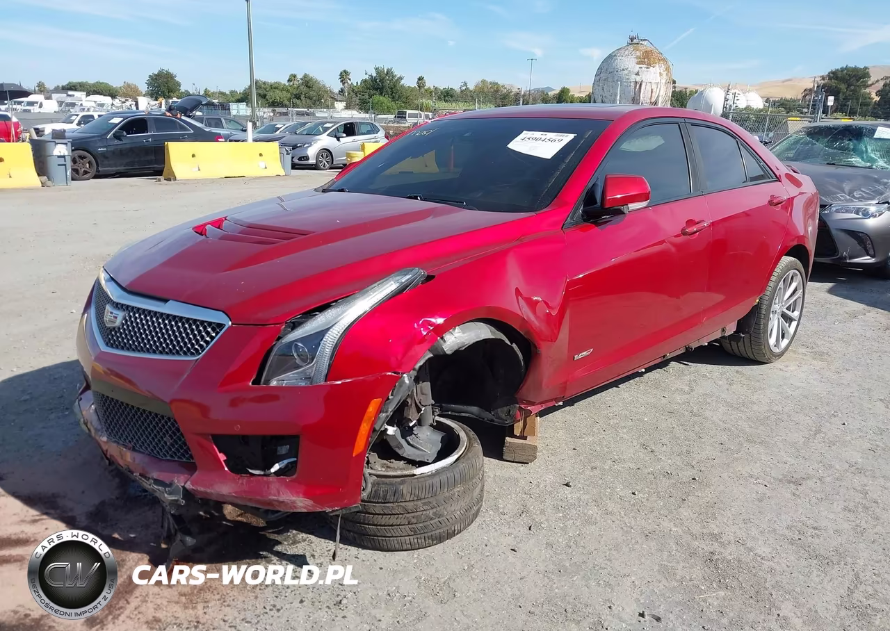2016 Cadillac Ats-V VIN:1G6AN5SY7G0136502 - 2