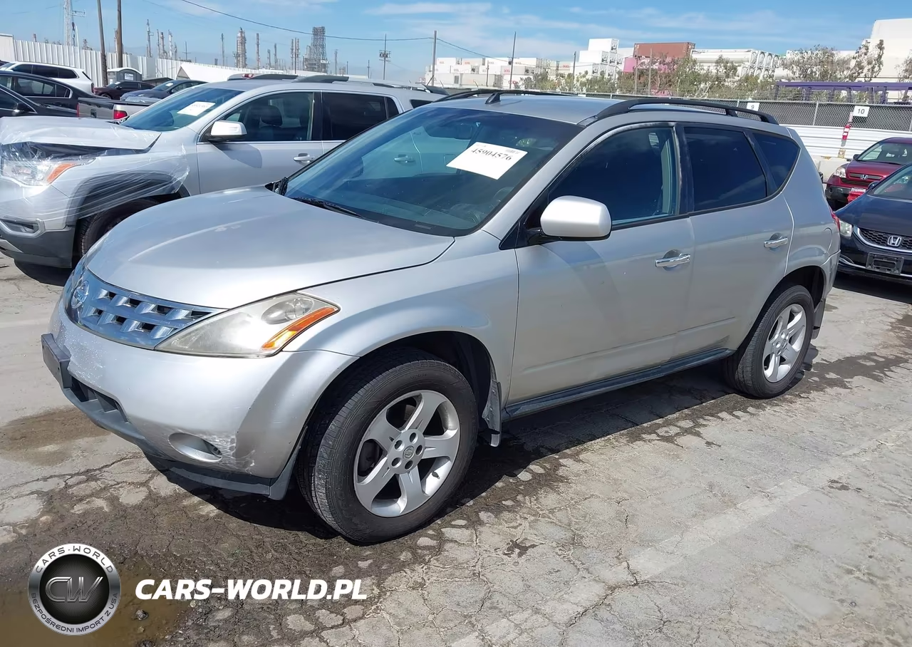 2005 Nissan Murano S VIN:JN8AZ08T35W328451 - 2