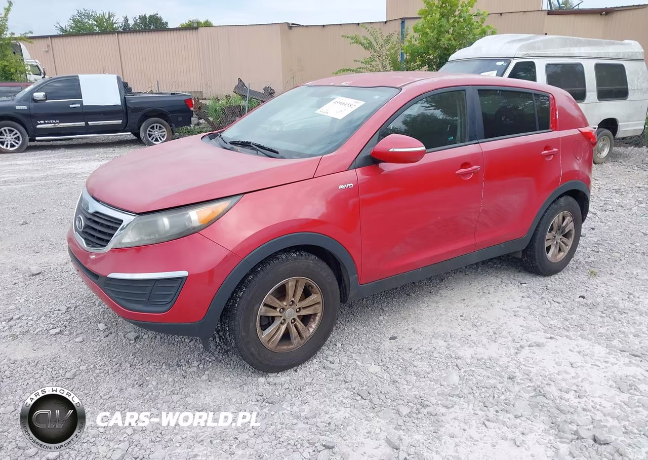 2011 Kia Sportage Lx VIN:KNDPBCA21B7099609 - 2