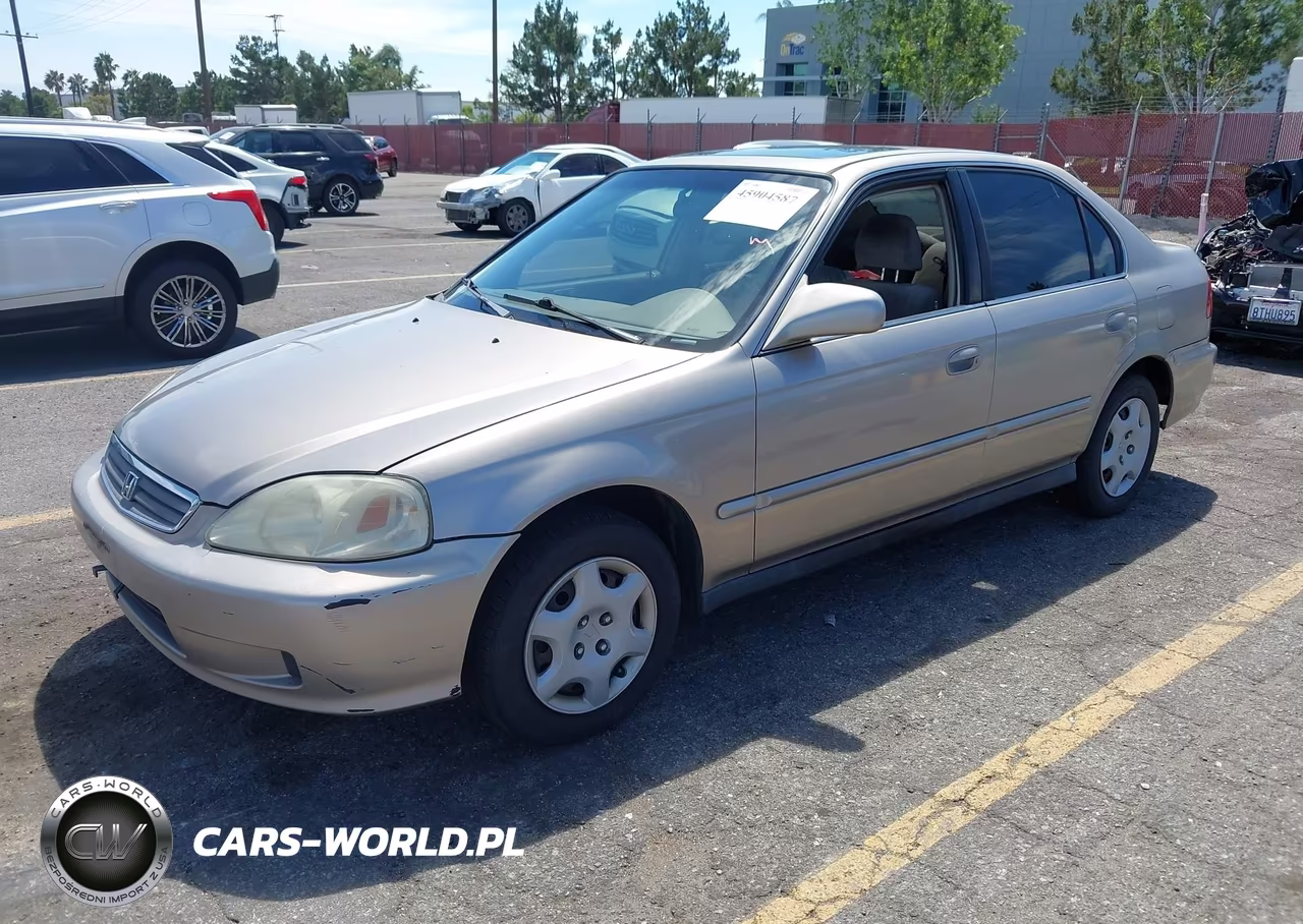 2000 Honda Civic Ex VIN:2HGEJ8545YH510964 - 2