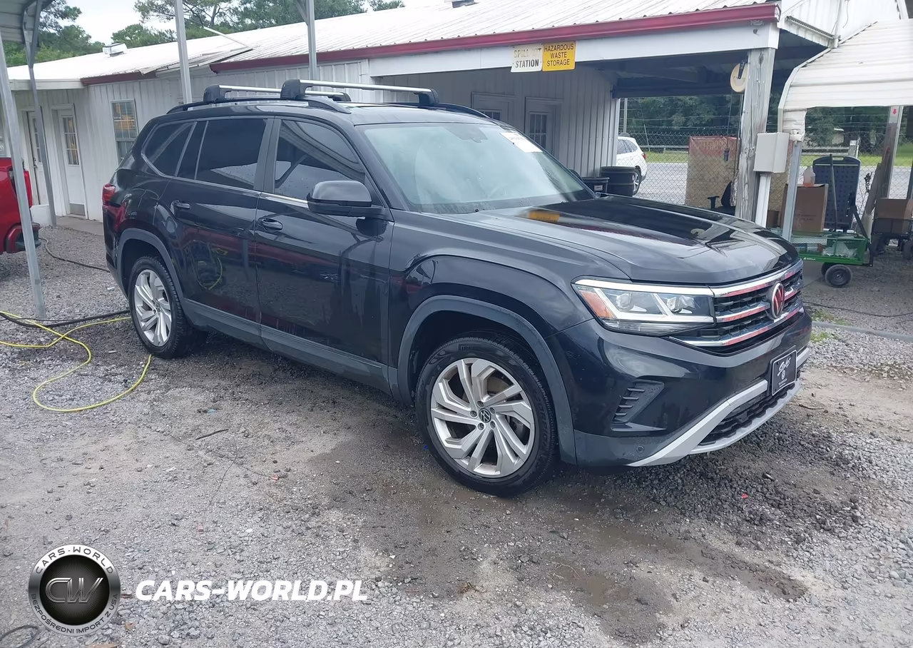 2021 Volkswagen Atlas 3.6L V6 Se W-Technology VIN:1V2KR2CA7MC521038 - 1