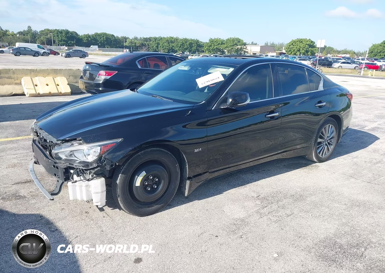 2018 Infiniti Q50 3.0T Luxe VIN:JN1EV7AR7JM436841 - 2
