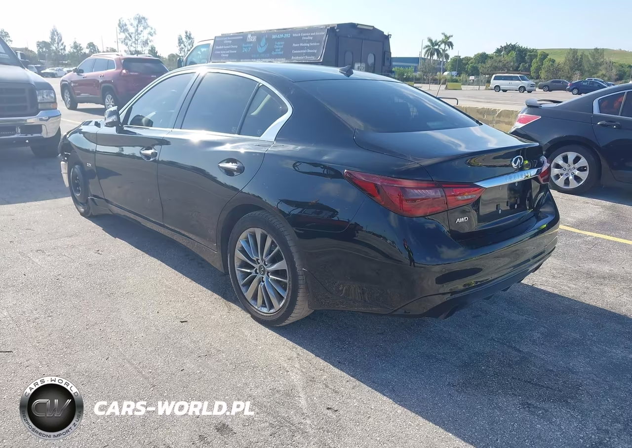 2018 Infiniti Q50 3.0T Luxe VIN:JN1EV7AR7JM436841 - 3