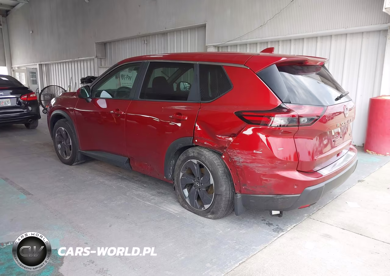2024 Nissan Rogue Sv Fwd VIN:5N1BT3BA7RC736156 - 3