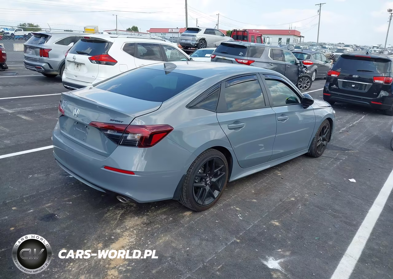 2026 Honda Civic Sport VIN:2HGFE2F57TH527576 - 4