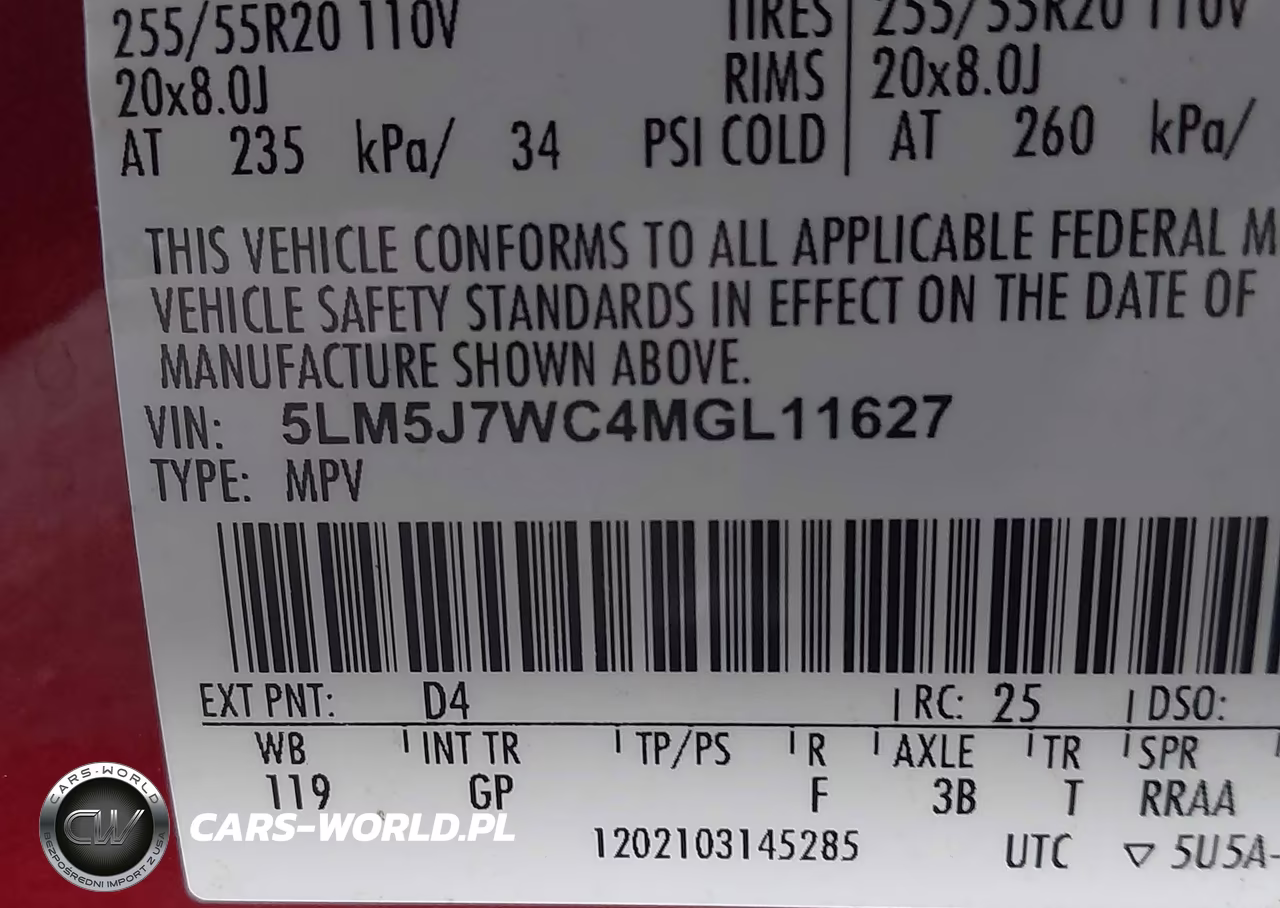 2021 Lincoln Aviator Reserve VIN:5LM5J7WC4MGL11627 - 9
