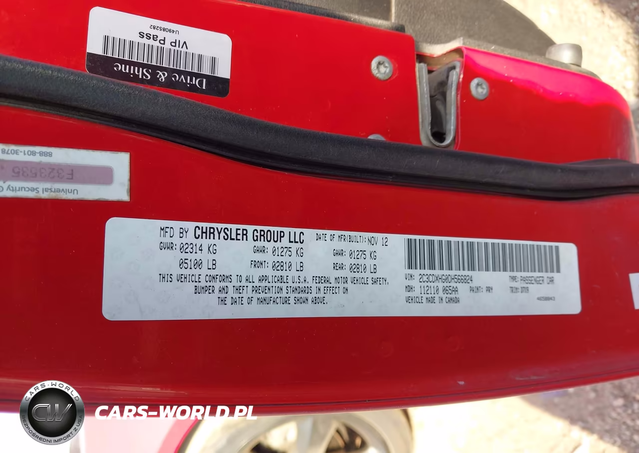 2013 Dodge Charger Sxt VIN:2C3CDXHG0DH566824 - 9