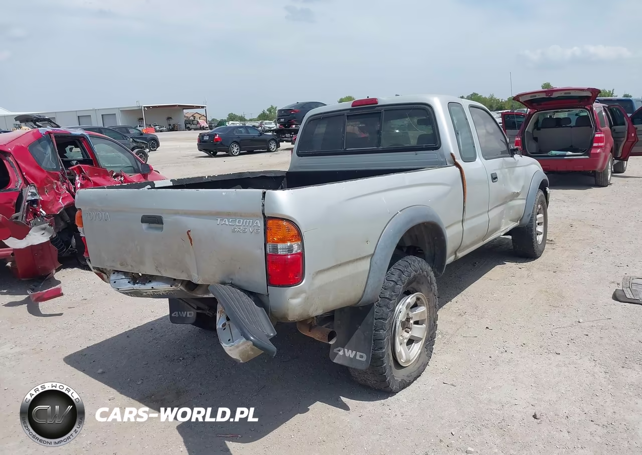 2003 Toyota Tacoma Base V6 VIN:5TEWN72N13Z190344 - 4