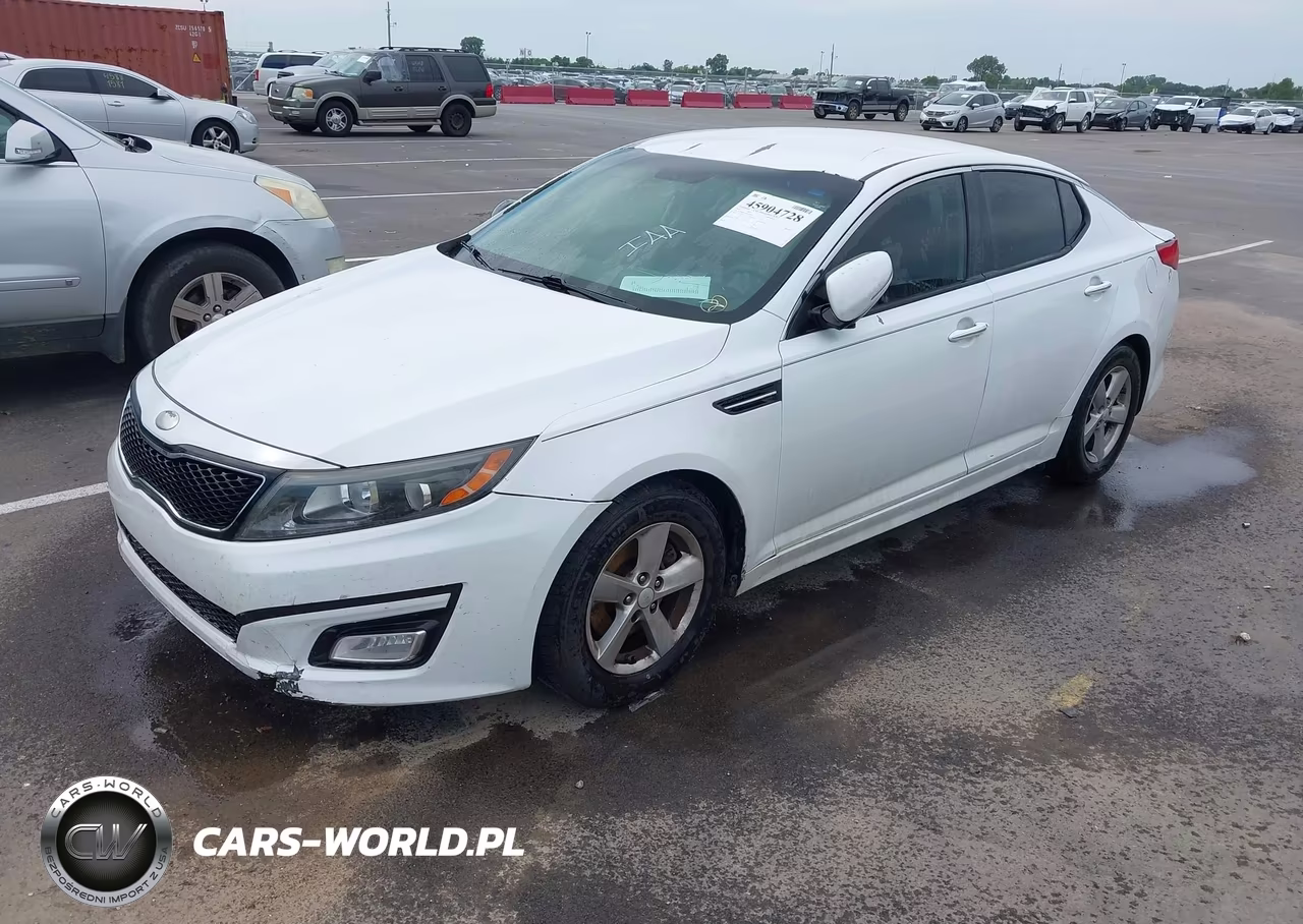 2014 Kia Optima Lx VIN:5XXGM4A73EG296160 - 2