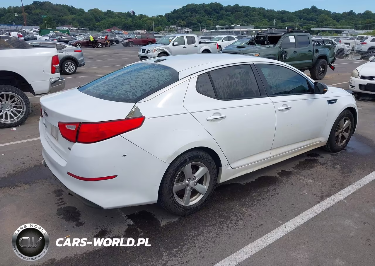 2014 Kia Optima Lx VIN:5XXGM4A73EG296160 - 4