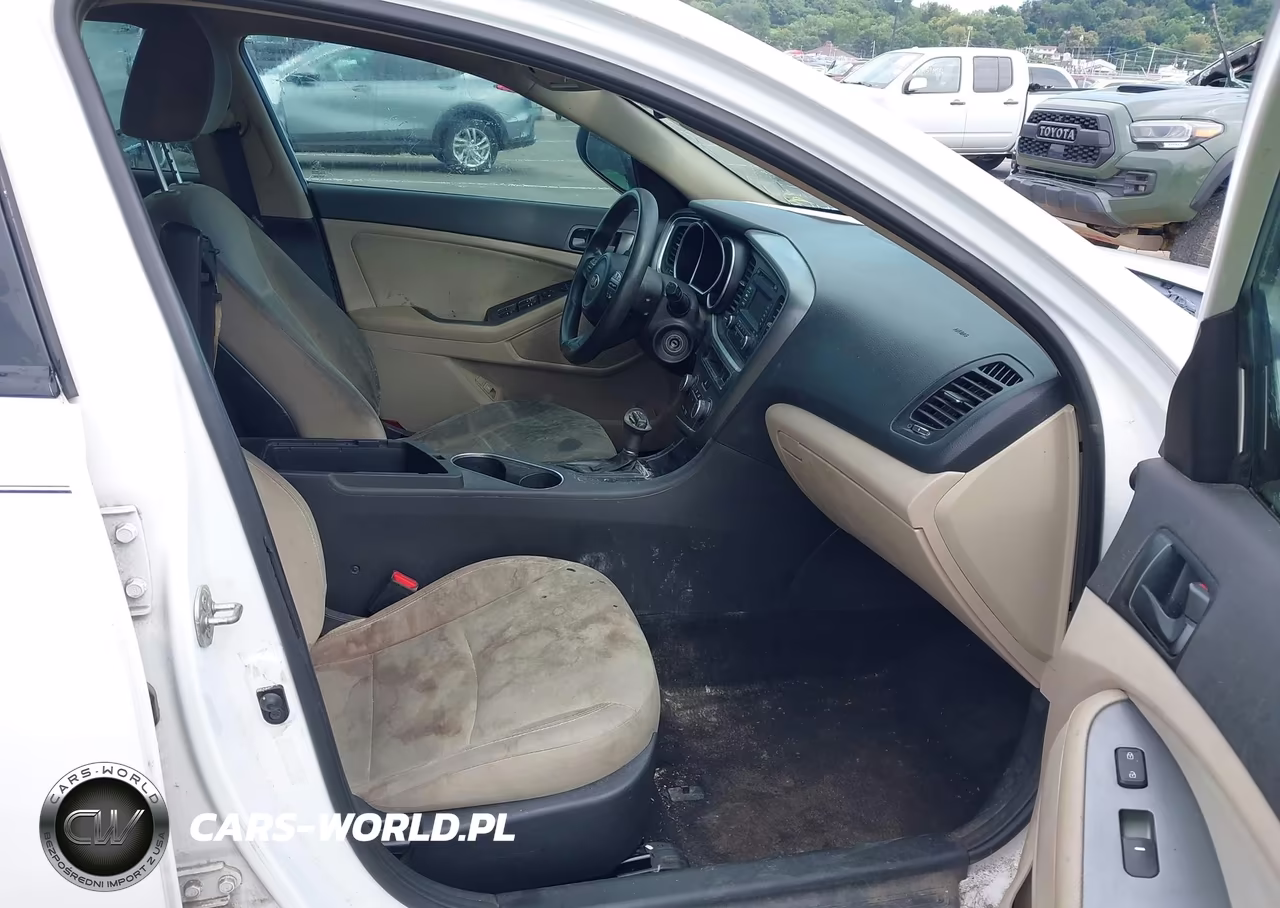 2014 Kia Optima Lx VIN:5XXGM4A73EG296160 - 5