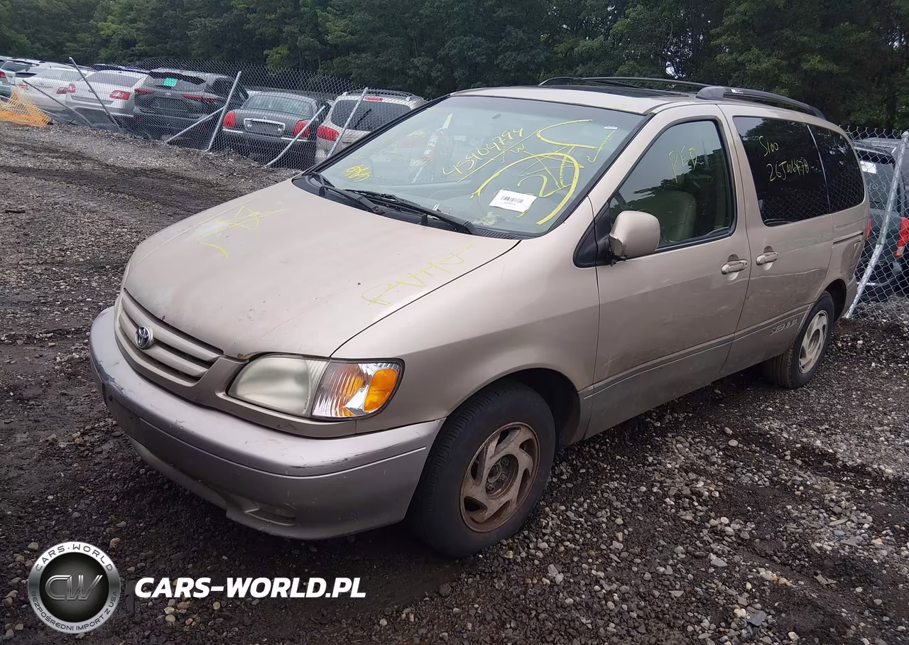 2003 Toyota Sienna Xle VIN:4T3ZF13C53U539702 - 2