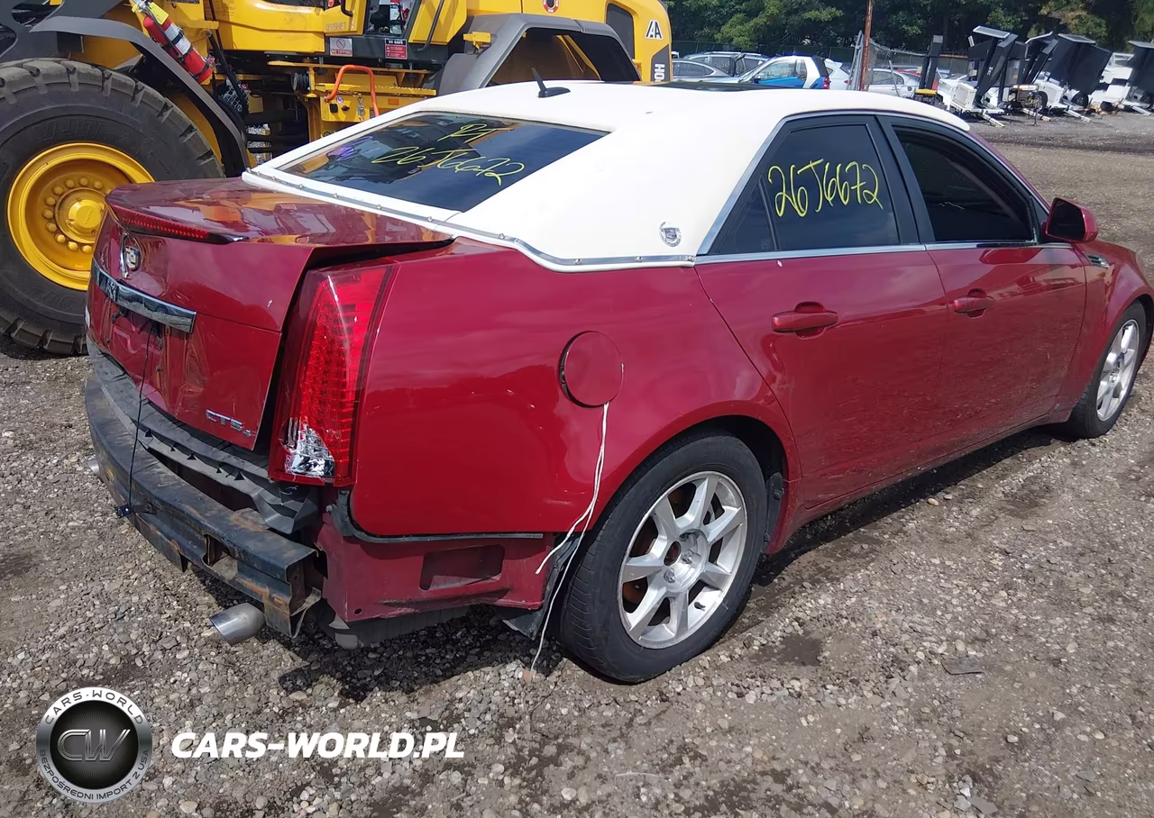 2008 Cadillac Cts Awd W-1Sa VIN:1G6DG577980185967 - 4
