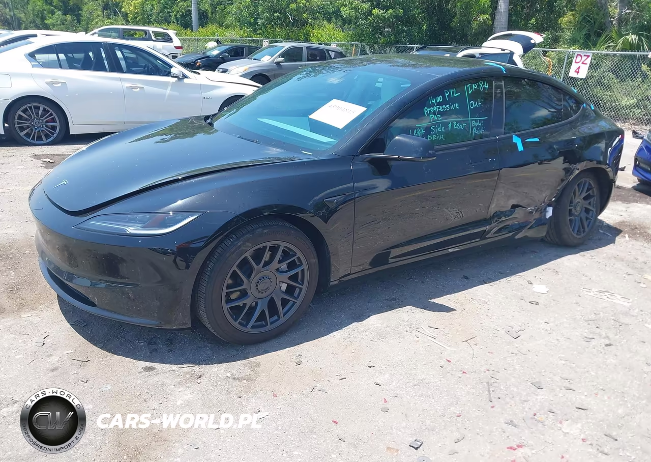 2025 Tesla Model 3 Long Range Rear-Wheel Drive-Standard Rear-Wheel Drive VIN:5YJ3E1EA1SF981269 - 2