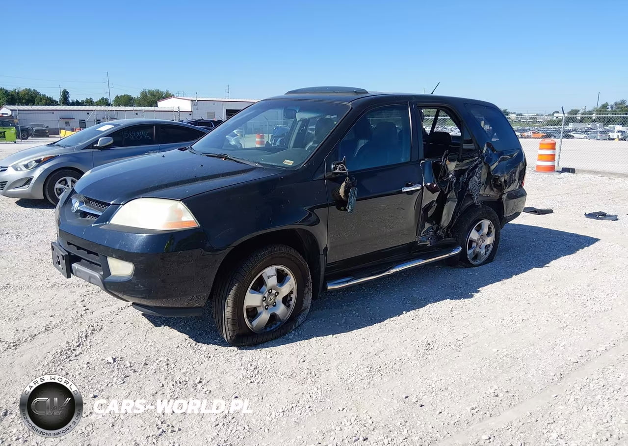 2003 Acura Mdx VIN:2HNYD18213H521368 - 2