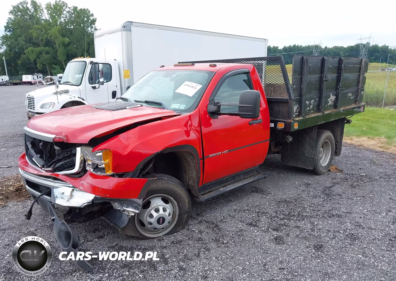 2011 GMC Sierra 3500Hd Chassis Work Truck VIN:1GD322CG7BF145625 - 2