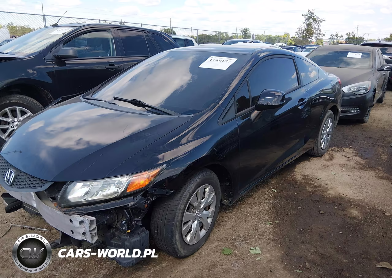 2012 Honda Civic Lx VIN:2HGFG3B54CH510367 - 2