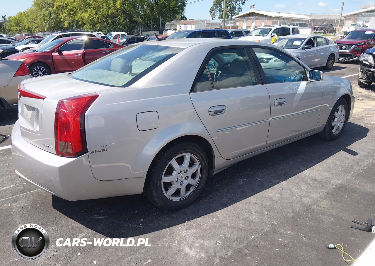 2007 Cadillac Cts Base W-1Sa VIN:1G6DM57T270189475 - 4
