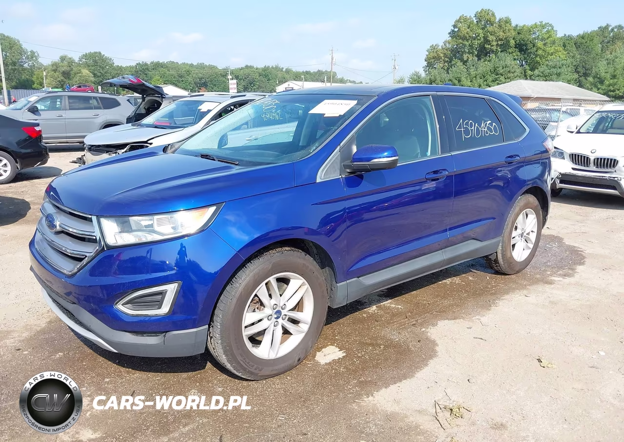 2015 Ford Edge Sel VIN:2FMTK4J9XFBB64791 - 2