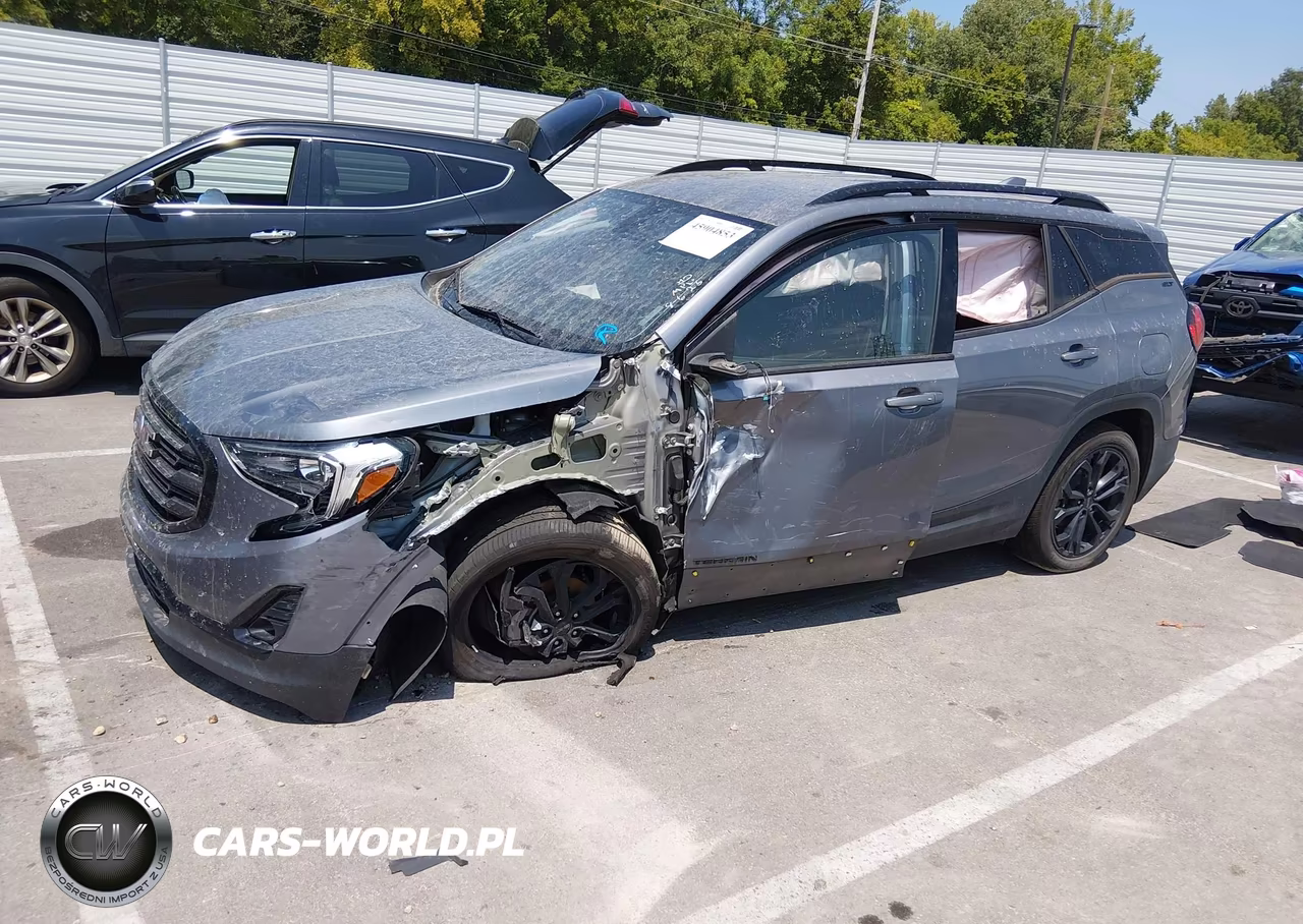 2021 GMC Terrain Fwd Slt VIN:3GKALPEV5ML394519 - 2