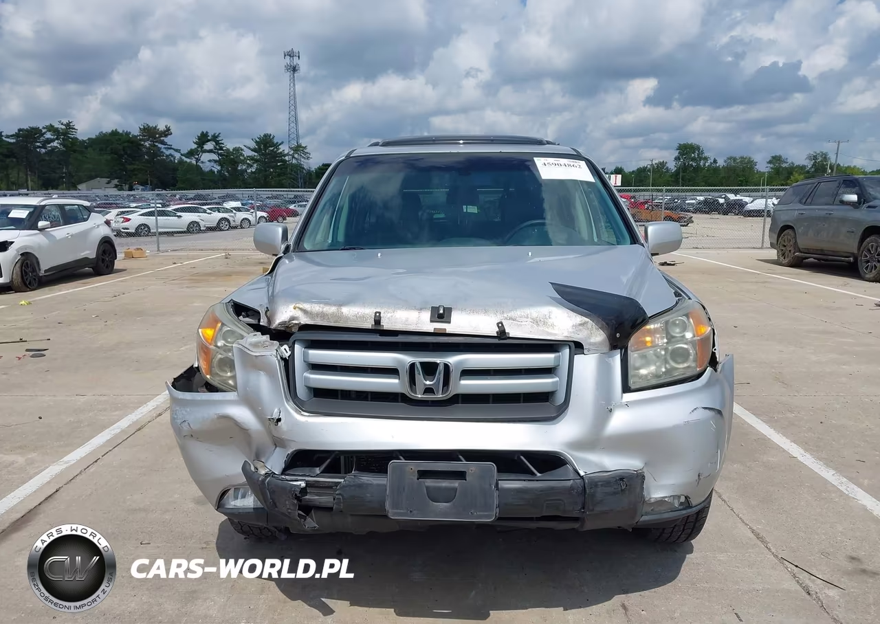2007 Honda Pilot Ex-L VIN:5FNYF186X7B010806 - 12