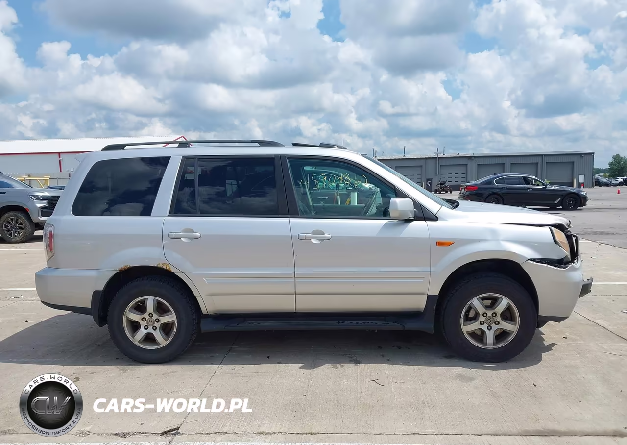 2007 Honda Pilot Ex-L VIN:5FNYF186X7B010806 - 13