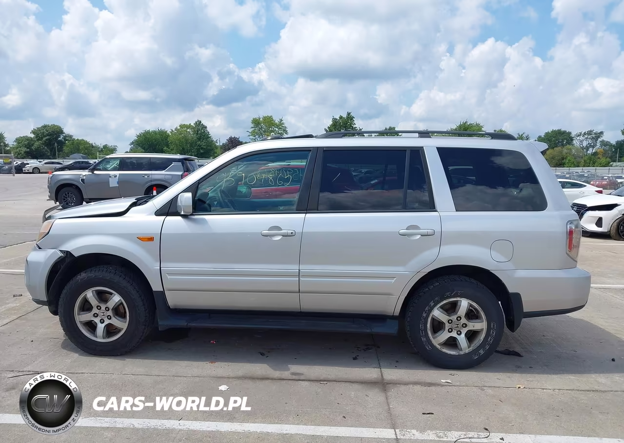 2007 Honda Pilot Ex-L VIN:5FNYF186X7B010806 - 14