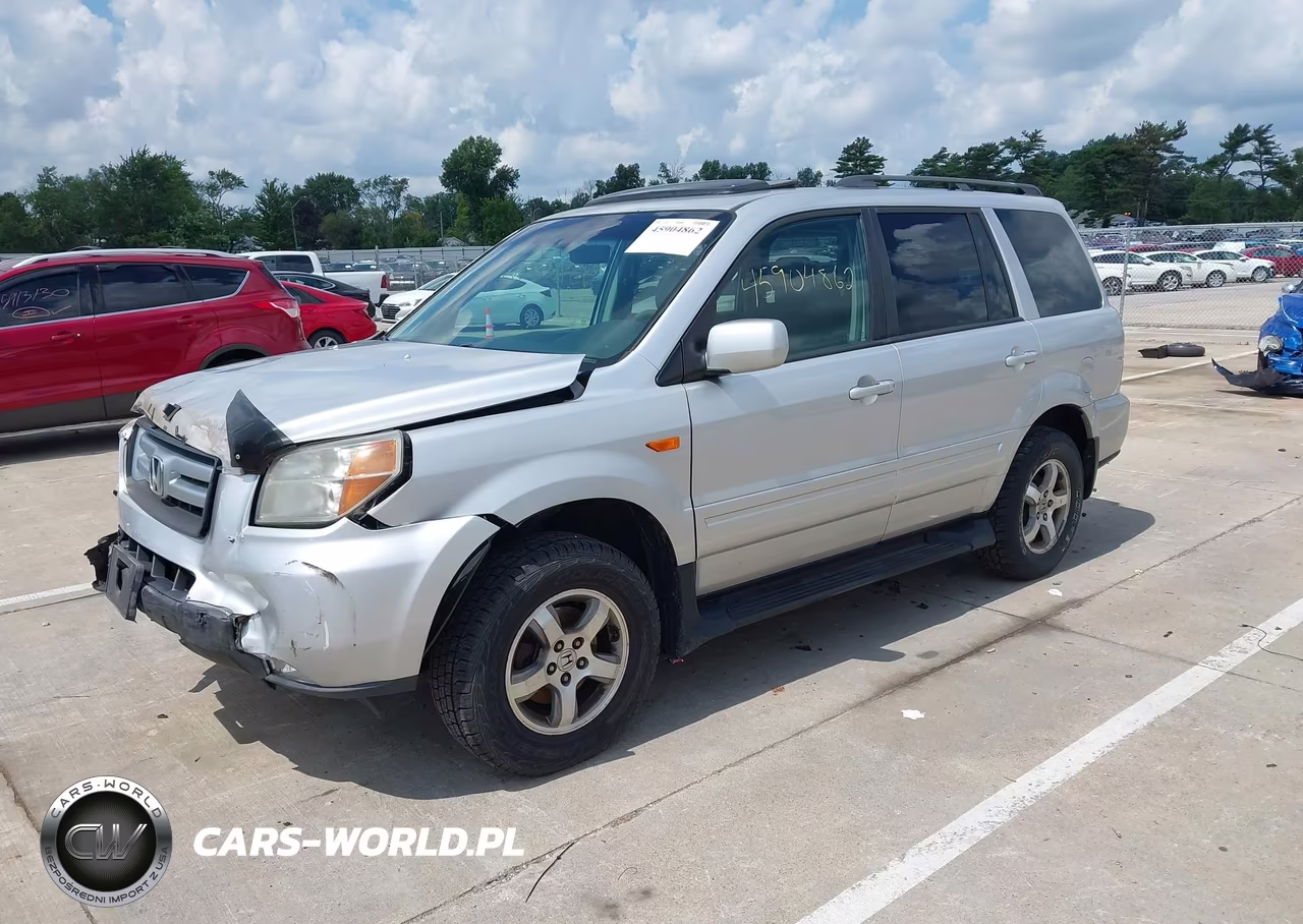 2007 Honda Pilot Ex-L VIN:5FNYF186X7B010806 - 2