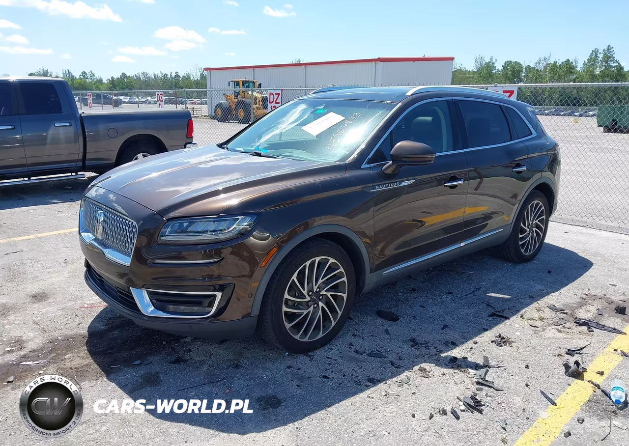 2019 Lincoln Nautilus Reserve VIN:2LMPJ6LP6KBL13403 - 2