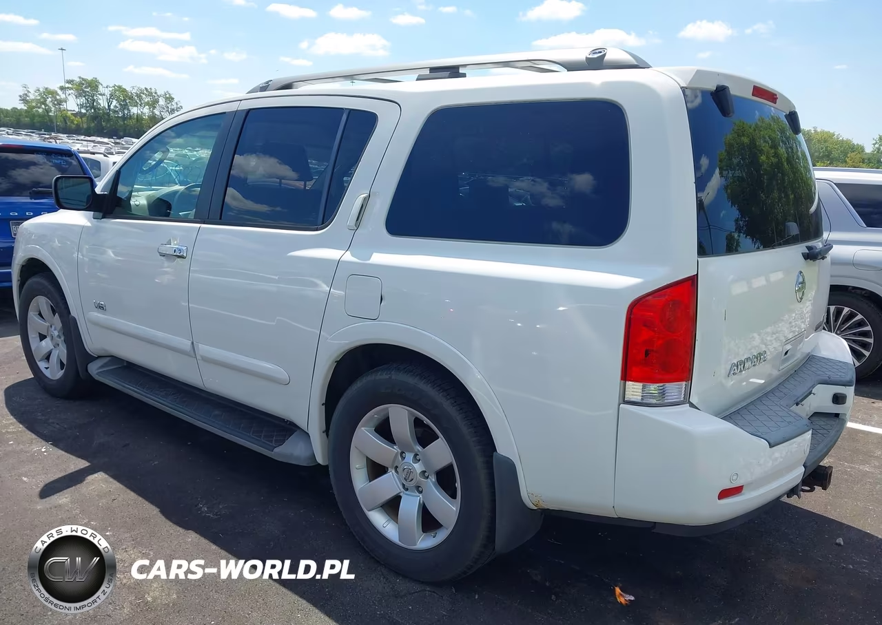 2008 Nissan Armada Le VIN:5N1BA08C98N614799 - 3