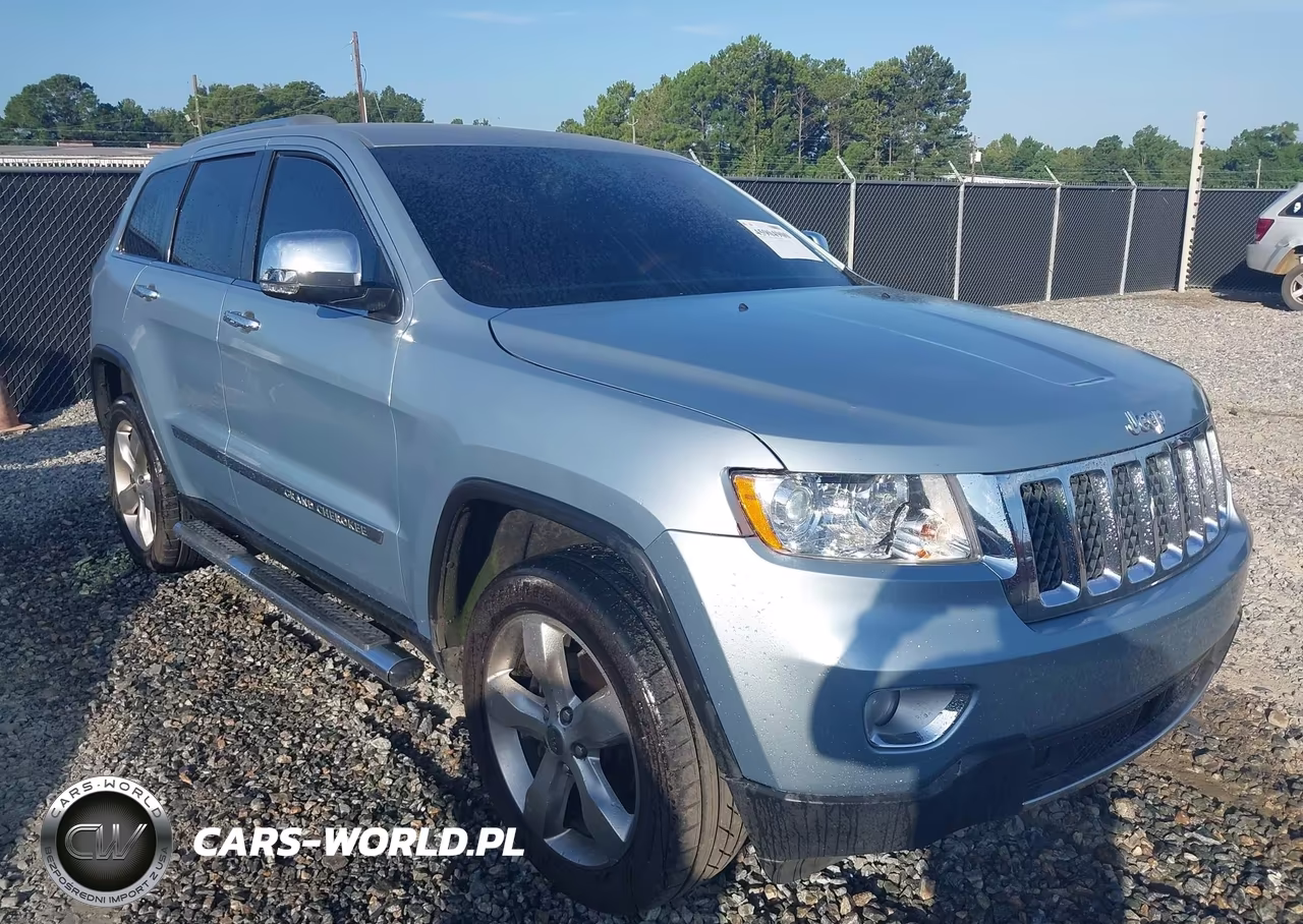 2013 Jeep Grand Cherokee Overland VIN:1C4RJECG2DC610576 - 1