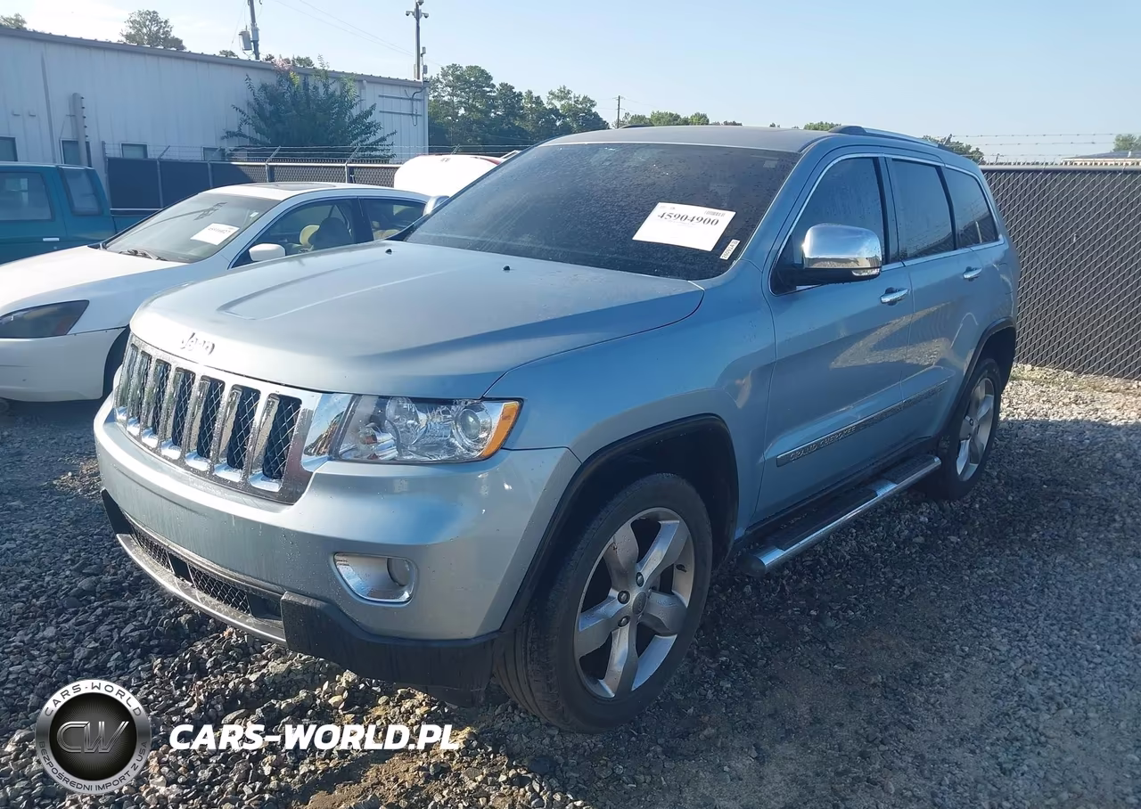 2013 Jeep Grand Cherokee Overland VIN:1C4RJECG2DC610576 - 2