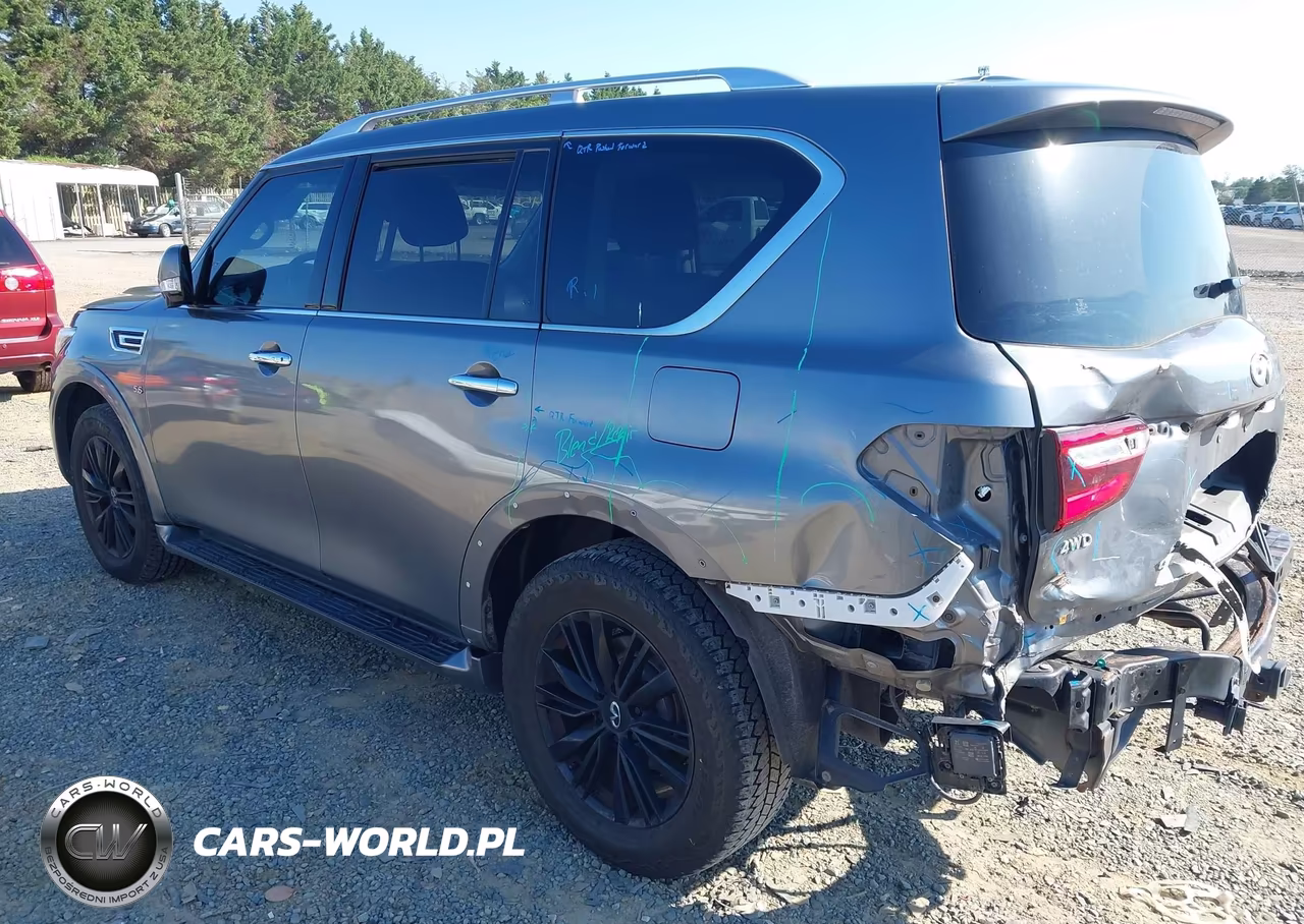 2020 Infiniti Qx80 Luxe Awd VIN:JN8AZ2NE4L9255572 - 3