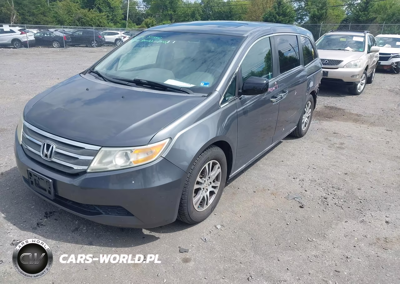 2012 Honda Odyssey Ex-L VIN:5FNRL5H65CB137641 - 2