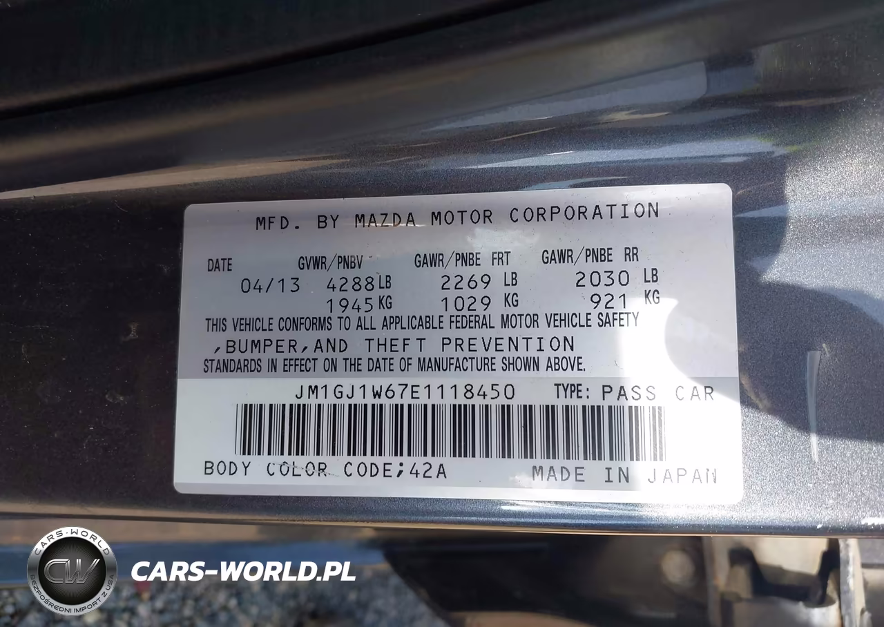 2014 Mazda Mazda6 I Grand Touring VIN:JM1GJ1W67E1118450 - 9
