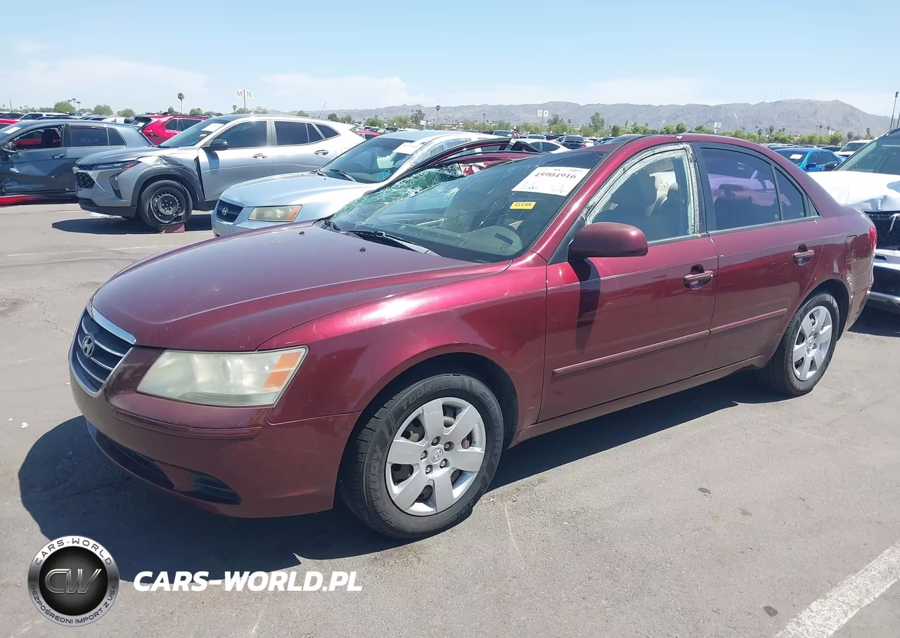 2009 Hyundai Sonata Gls VIN:5NPET46C29H556980 - 2