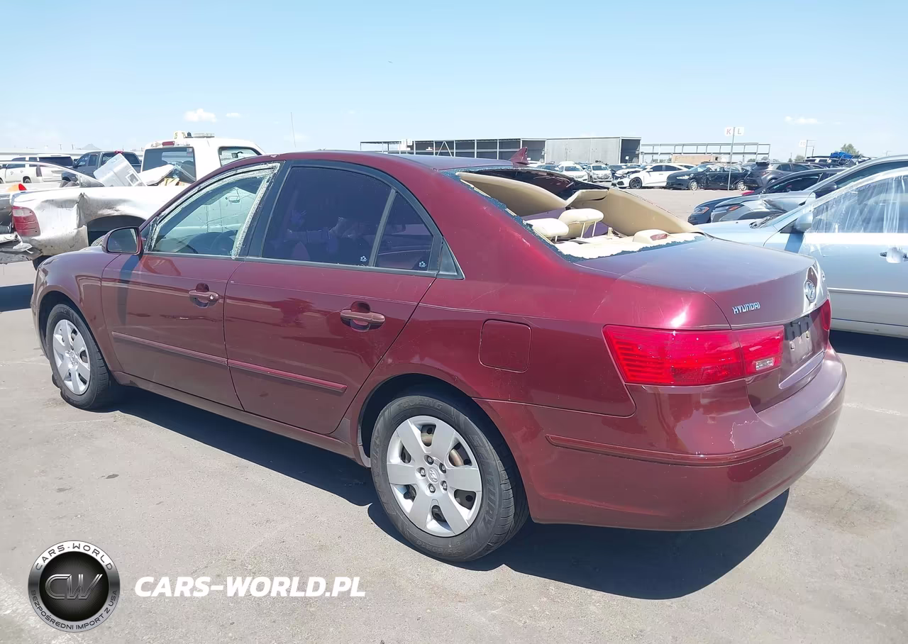 2009 Hyundai Sonata Gls VIN:5NPET46C29H556980 - 3